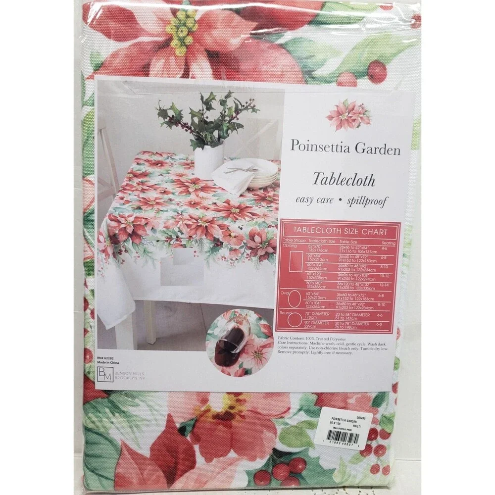 Fabric Tablecloth 60x104
